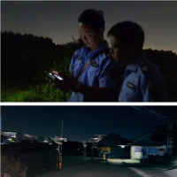 【高壓】打擊違法洗砂洗泥行為！廣東中山執法人員夜“探”砂石場